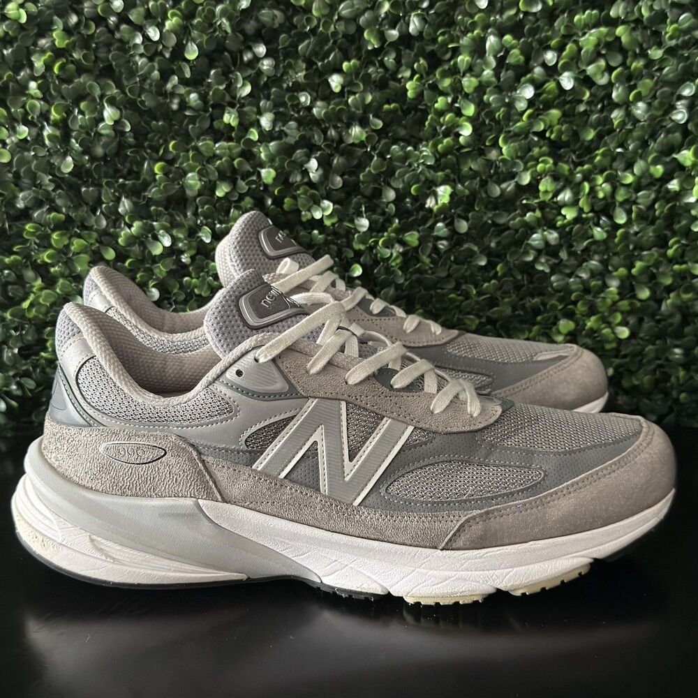 New Balance 990v6 Made in USA Castlerock Grey M990GL6 Men's Size 13 D